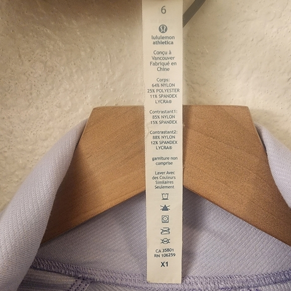 Lululemon Athletica Contempo Jacket Cool Breeze Purple Lavender Womens Size 6 - Picture 9 of 11